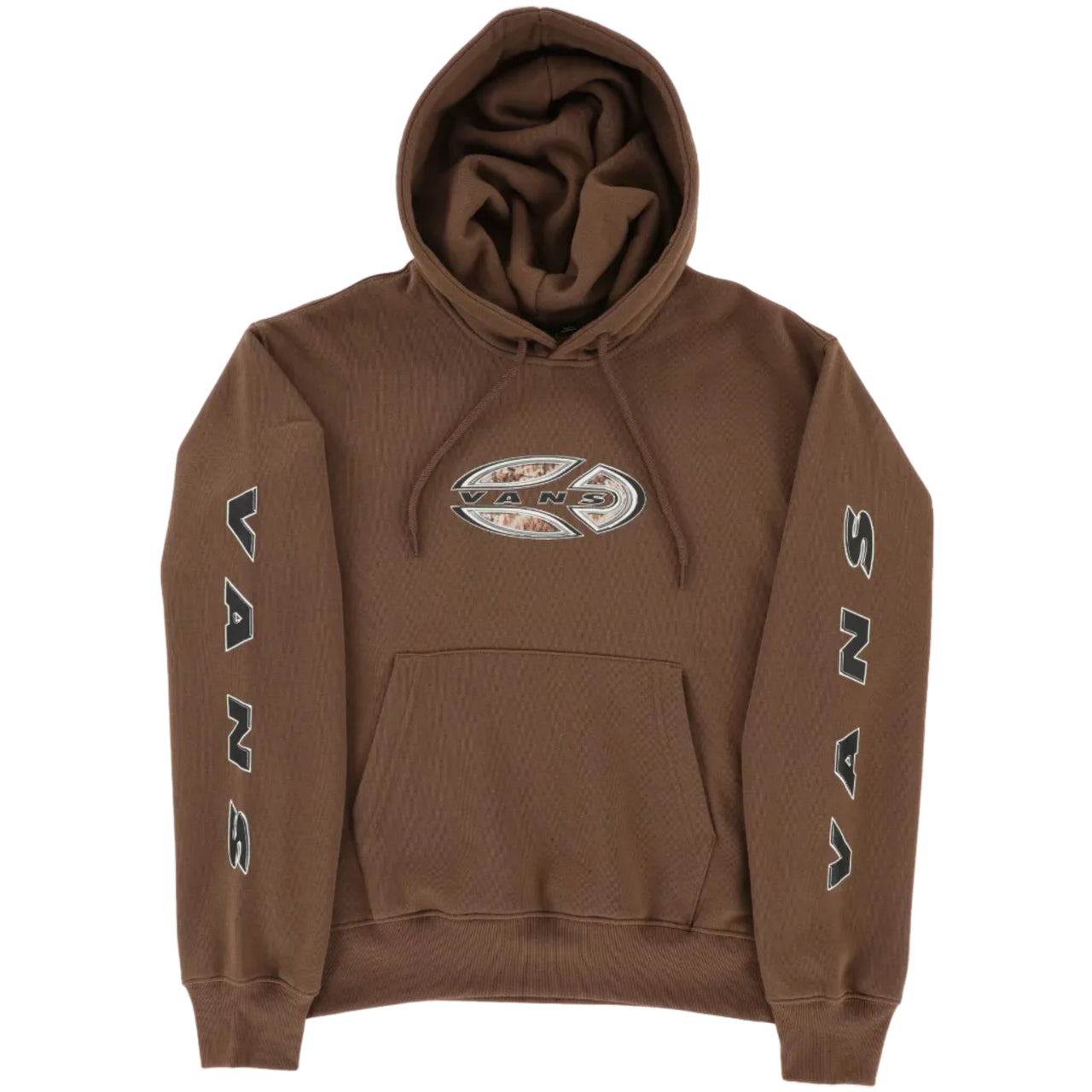 VANS - OVAL BLASTER FLEECE PULLOVER HOODIE - VINTAGE COCOA