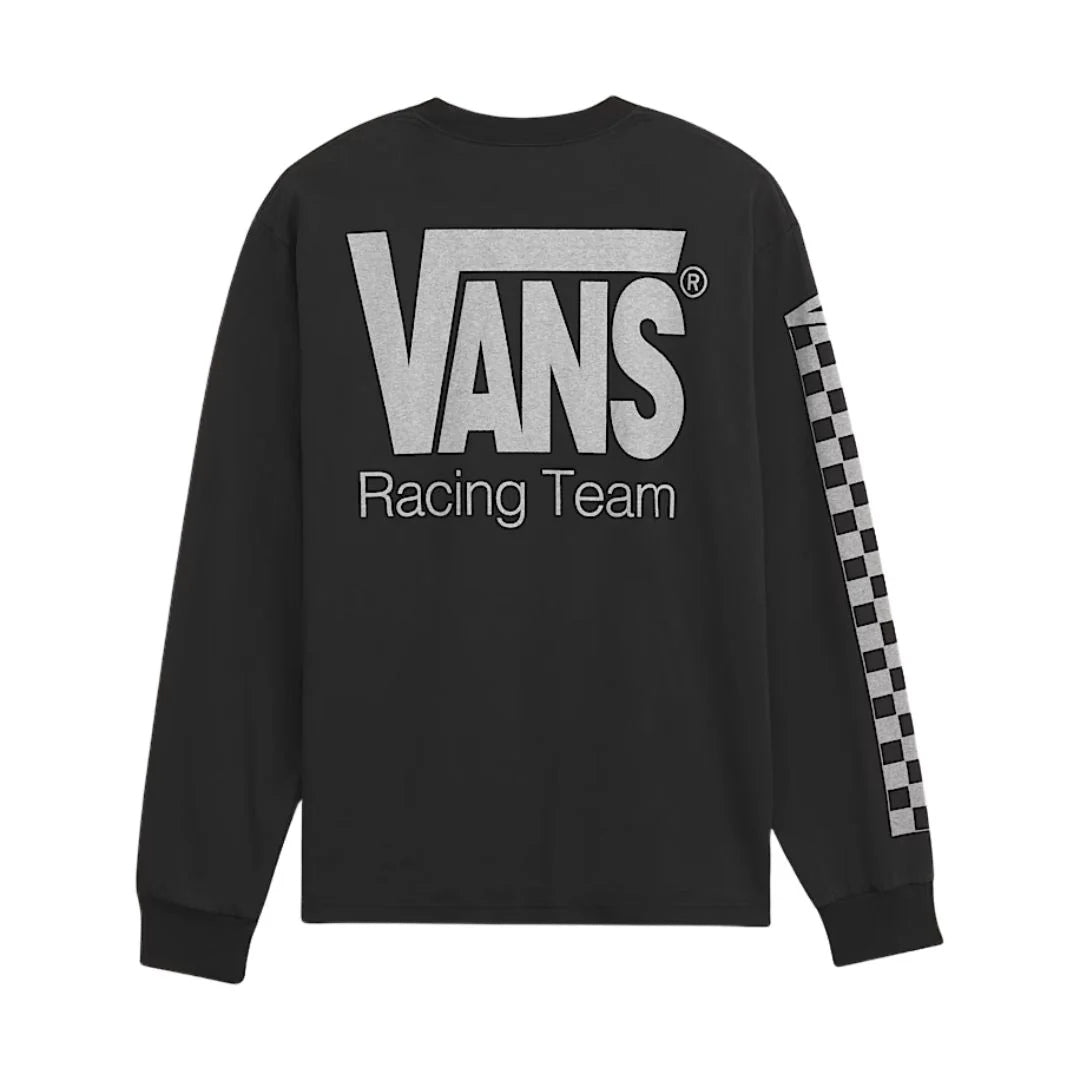 VANS - RACING LS TEE - BLACK
