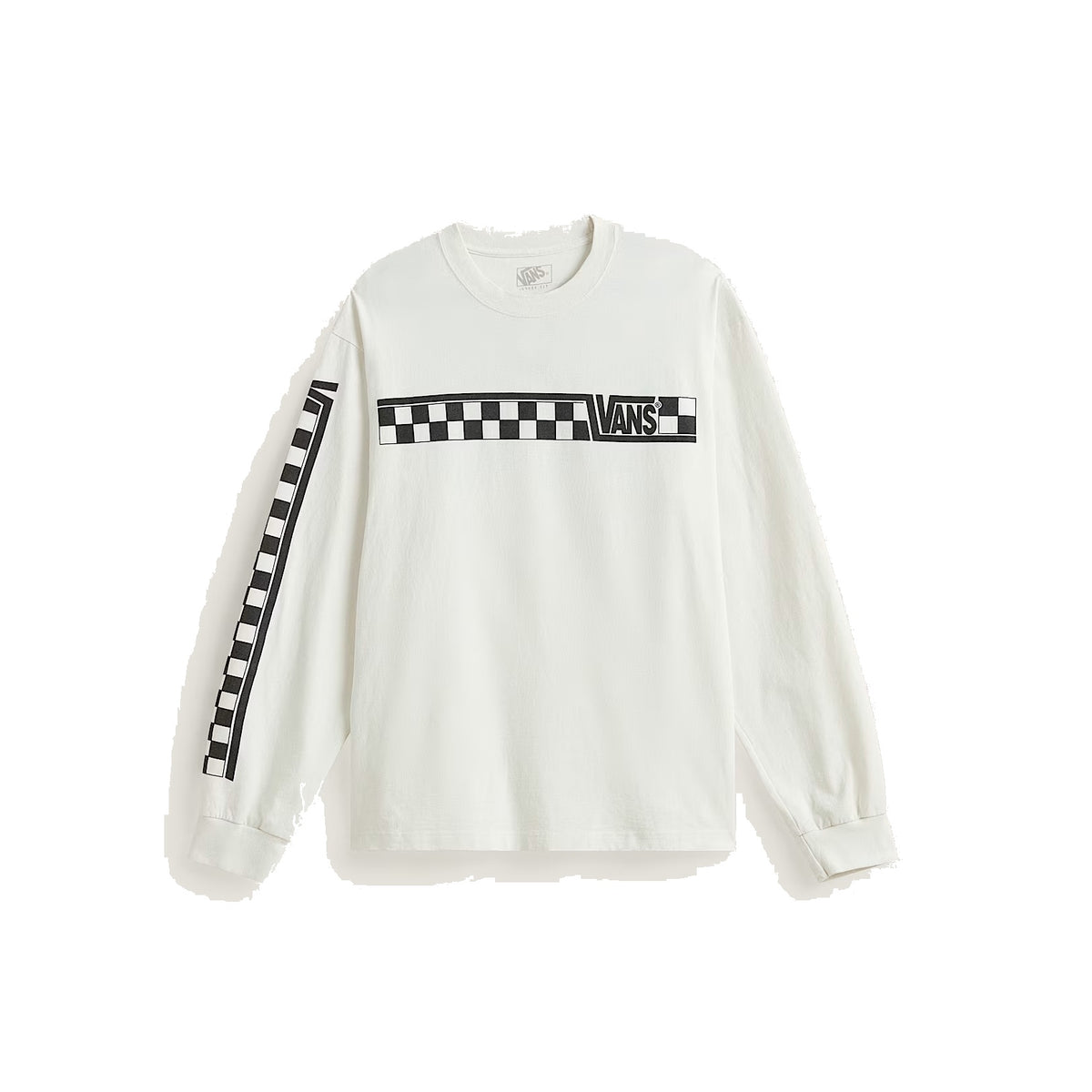 VANS - RACING LS TEE - MARSHMELLOW