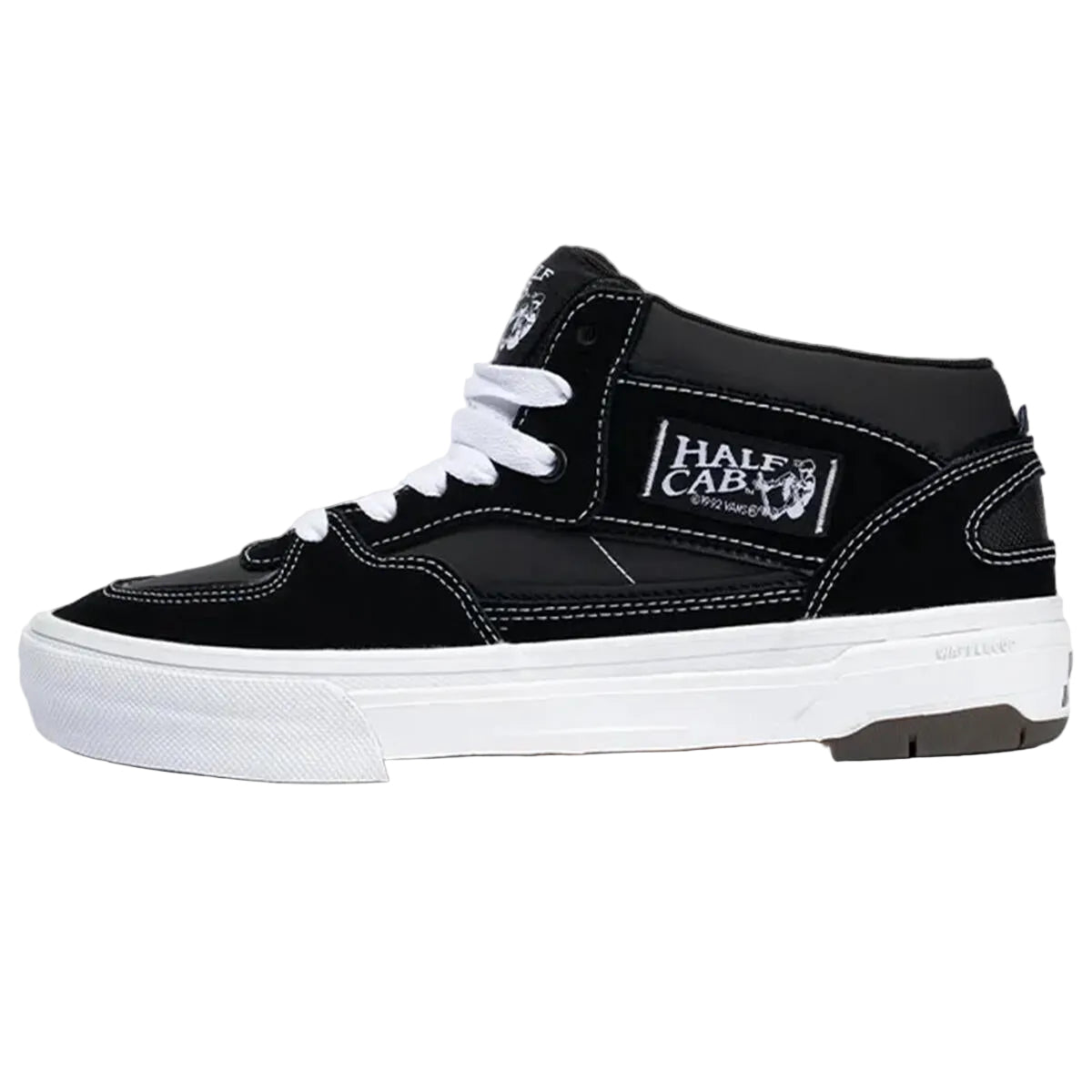 VANS - SKATE HALF CAB WAFFLECUP - BLACK / WHITE
