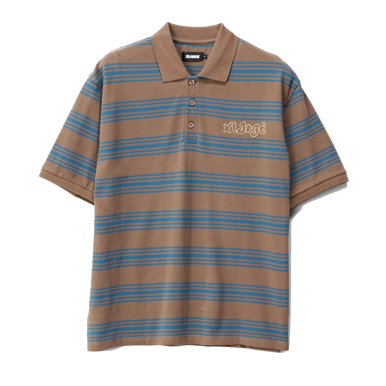 XLARGE - STREETS POLO - CHESTNUT