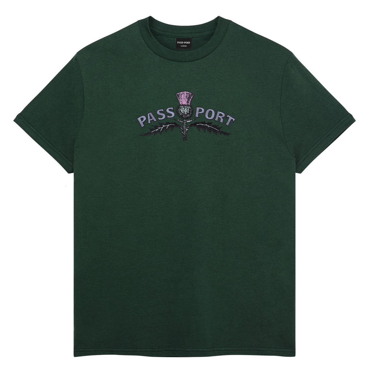 PASS~PORT - THISTLE TEE - FOREST GREEN