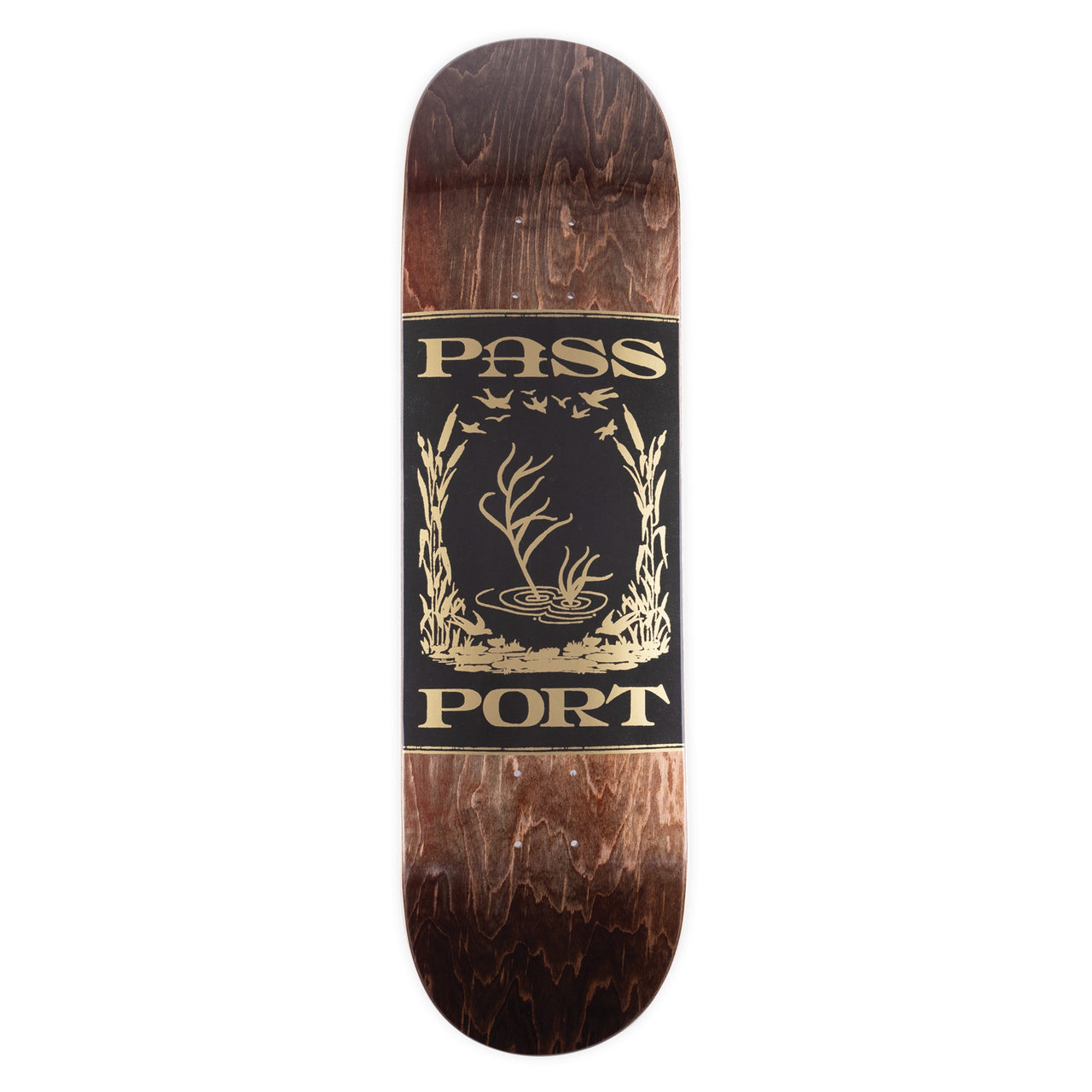 PASS~PORT - "EMBOSSED SERIES" EVERGLADE SKATEBOARD DECK - 8.38