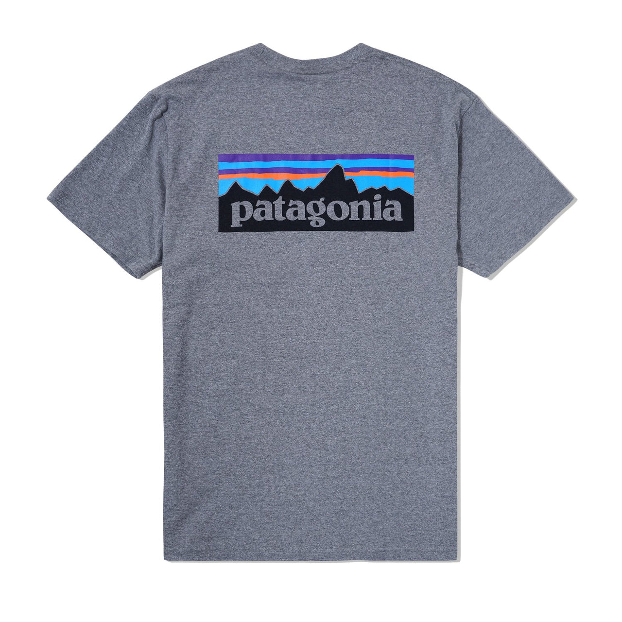 PATAGONIA - P-6 LOGO RESPONSIBILI-TEE - GRAVEL HEATHER - Antisocial Collective