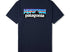 PATAGONIA - P-6 LOGO RESPONSIBILI-TEE - CLASSIC NAVY - Antisocial Collective