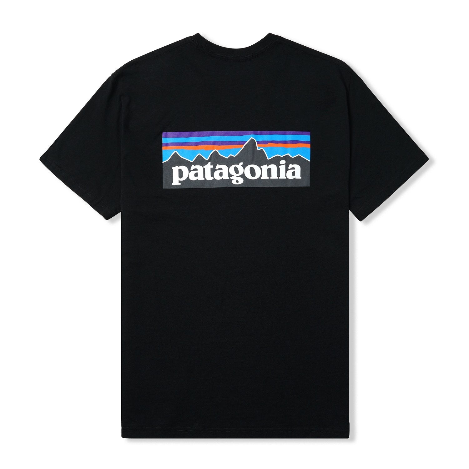 PATAGONIA - P-6 LOGO RESPONSIBILI-TEE - BLACK - Antisocial Collective
