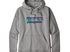 PATAGONIA - P-6 LOGO UPRISAL HOODY - GRAVEL HEATHER - Antisocial Collective
