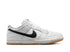 NIKE SB - DUNK LOW PRO ISO - WHITE / BLACK-WHITE-GUM LIGHT BROWN