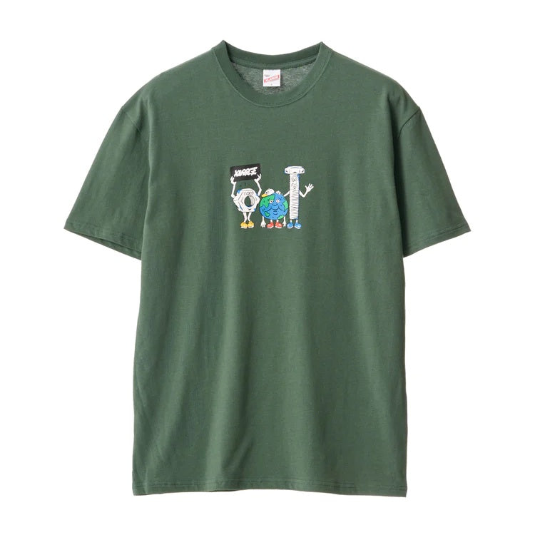 XLARGE - TRIO SS TEE - FOREST GREEN