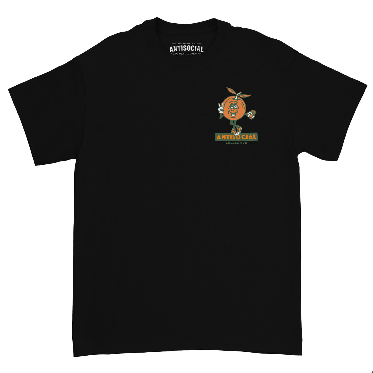 ANTISOCIAL - LOCAL PRODUCE S/S TEE - BLACK - Antisocial Collective