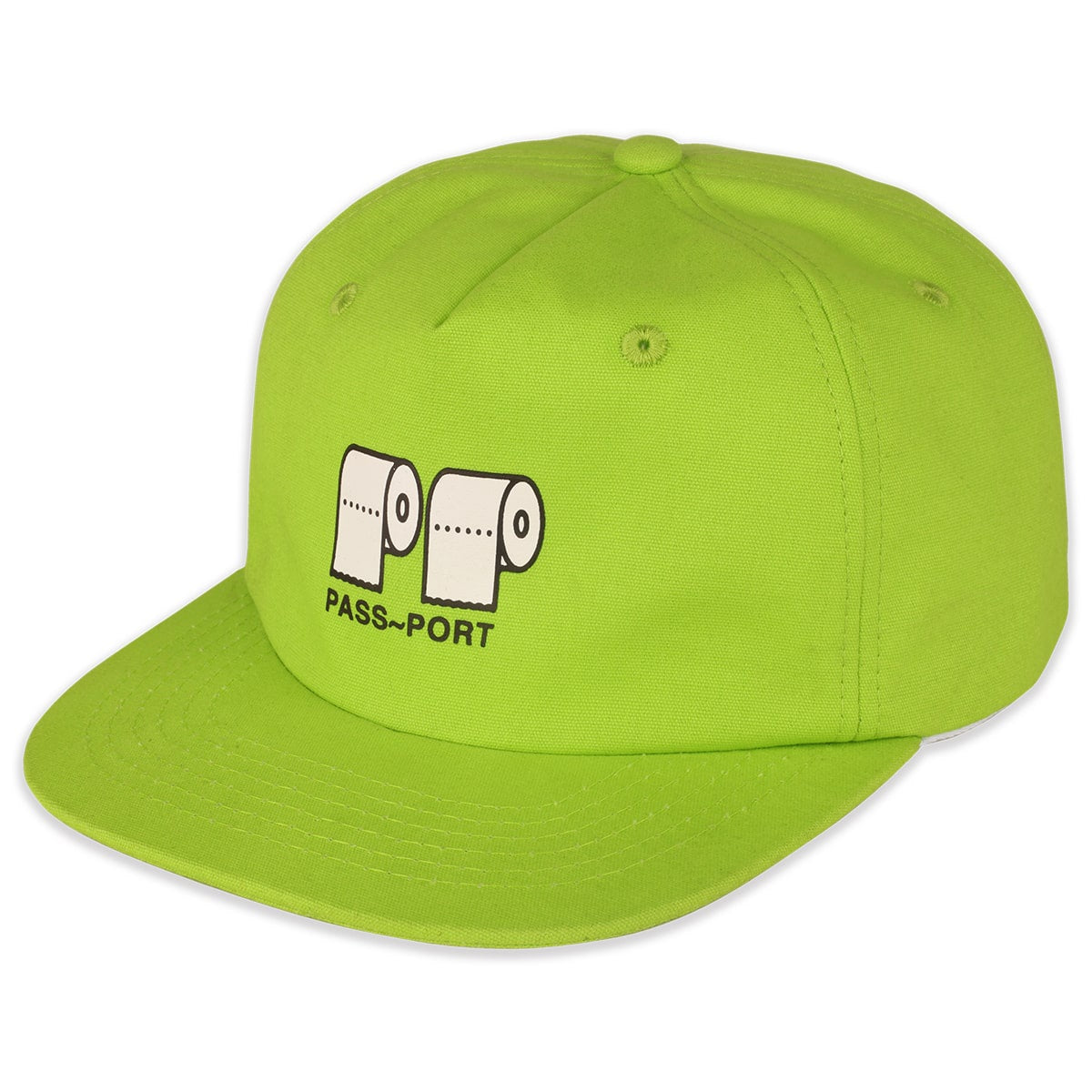 PASS~PORT - "POO~POO" CAP - LIME - Antisocial Collective