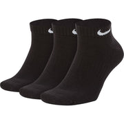 NIKE - EVERYDAY CUSHIONED TRAINING LOW SOCKS - BLACK/WHITE - Antisocial Collective