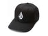 VOLCOM - FULL STONE XFIT FLEXFIT - BLACK